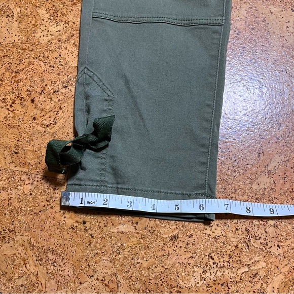 G-Star Raw Wm’s Blossite High Straight Cargo Ankle Pants In Sage Sz W29 L32 - Picture 16 of 16